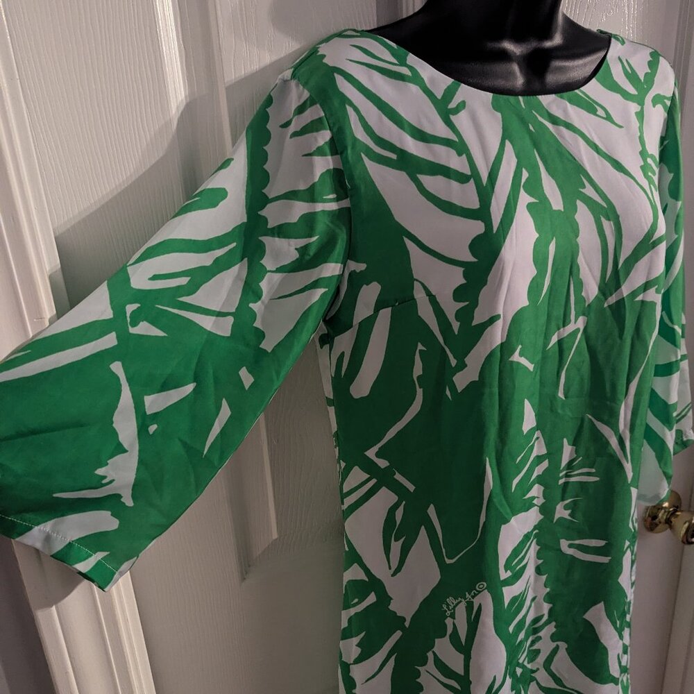 Lilly Pulitzer white and green slip dress - S - Picture 2 of 7